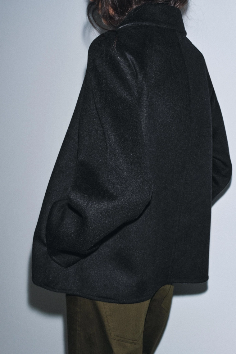 Пиджак из шерстяной смеси коллекции zara woman