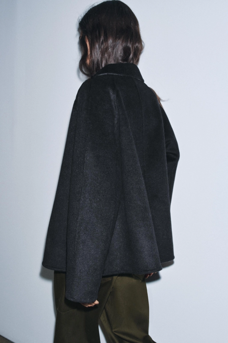 Пиджак из шерстяной смеси коллекции zara woman