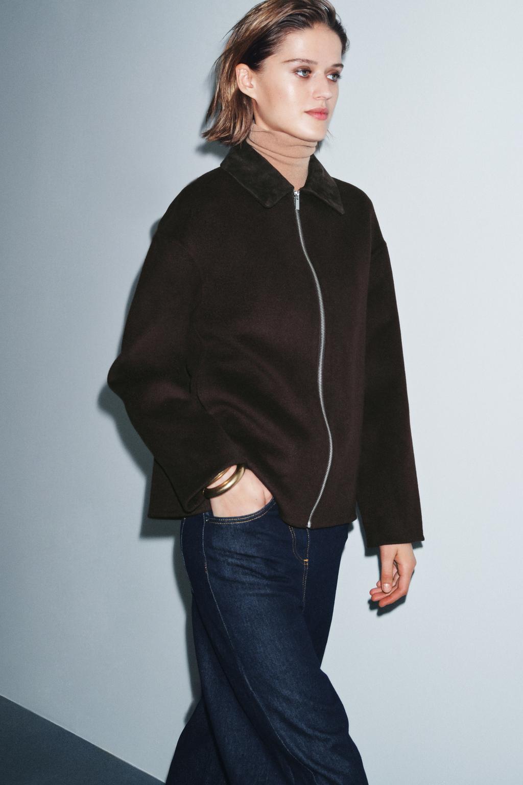 КУРТКА ИЗ СМЕСОВОЙ ШЕРСТИ — ZW COLLECTION