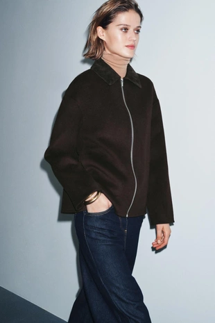 Куртка из смесовой шерсти — ZW COLLECTION- Заказать в России