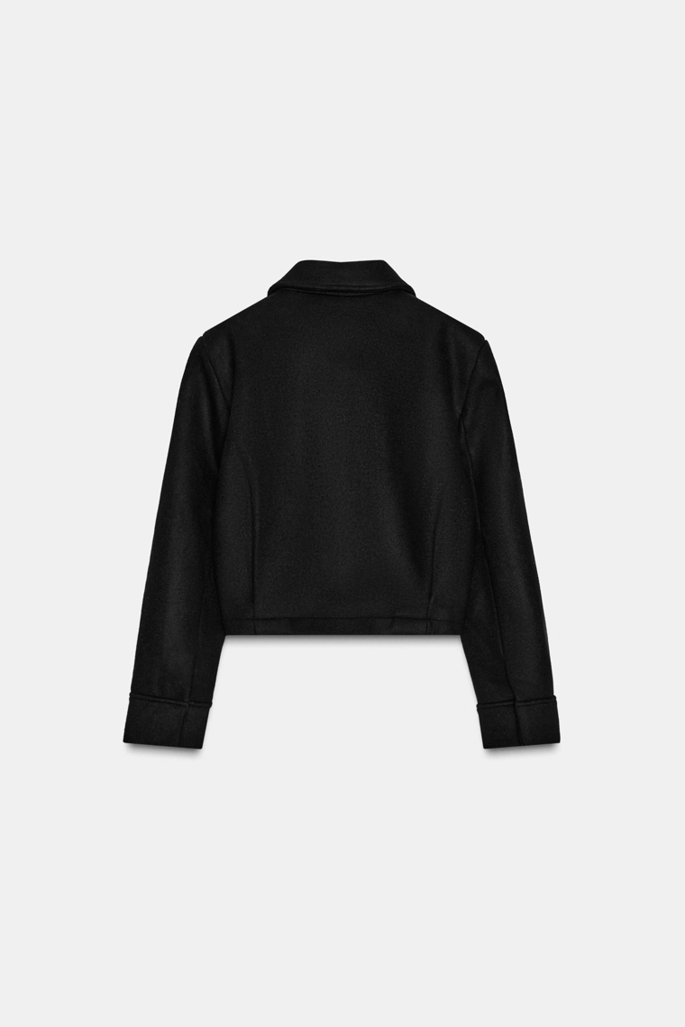 Пиджак из шерстяной смеси с карманами