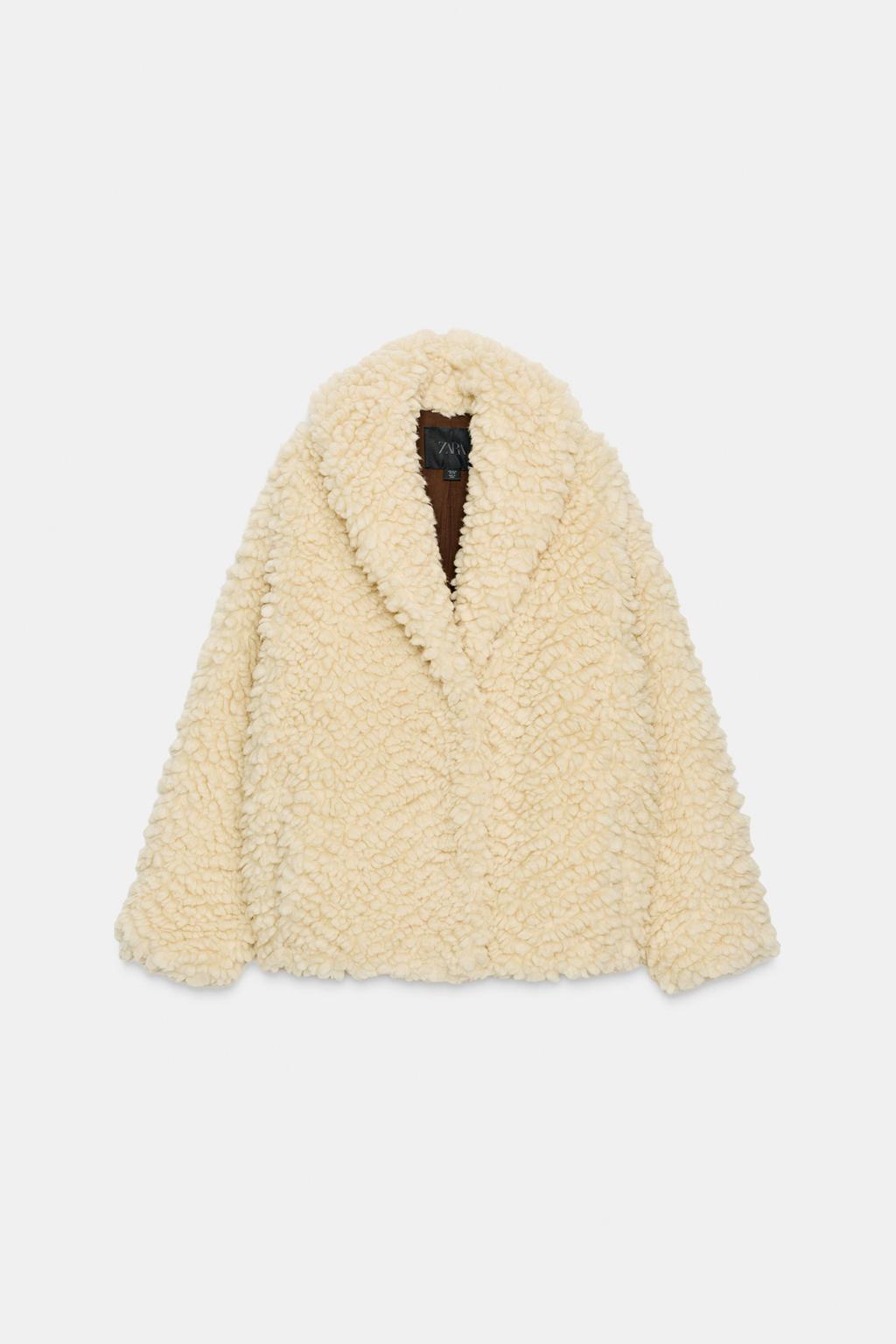 КУРТКА ИЗ ИСКУССТВЕННОЙ ОВЧИНЫ — ZW COLLECTION