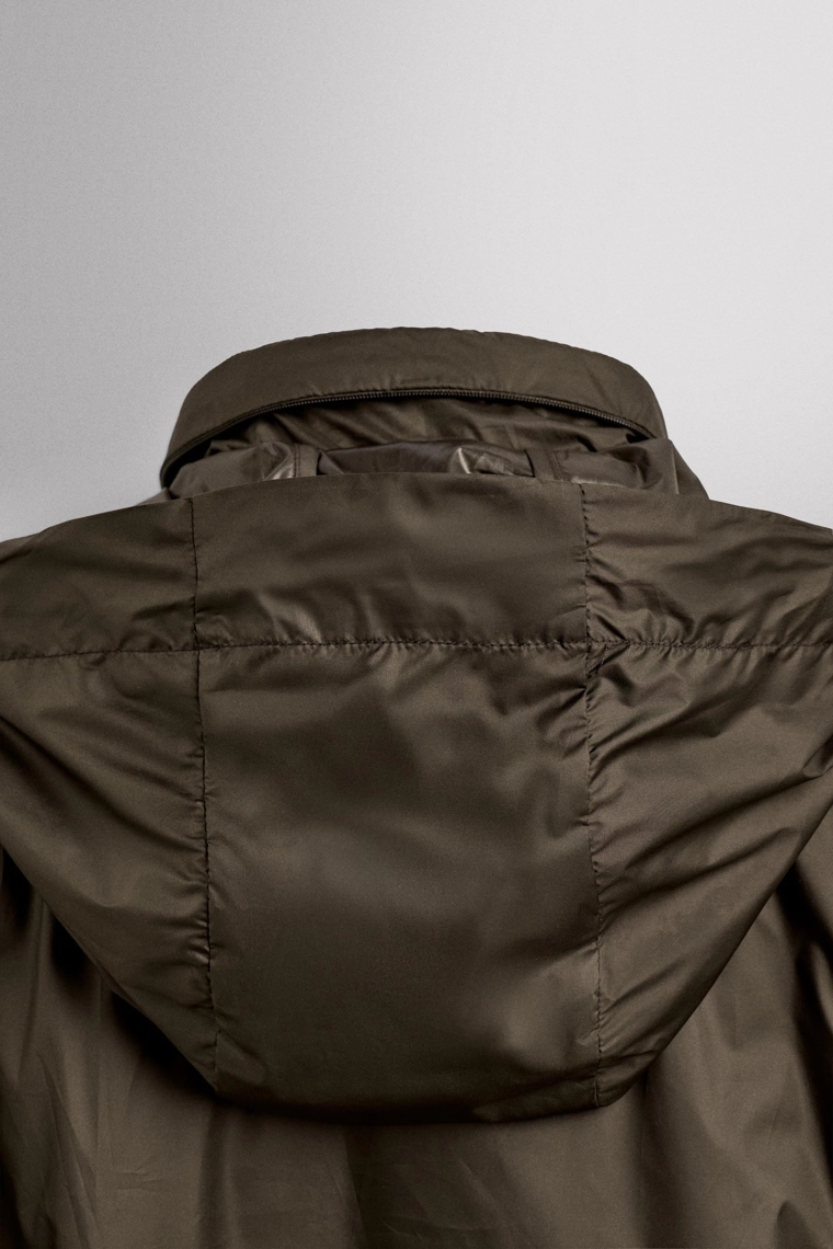 Спортивный пуховик running down blend