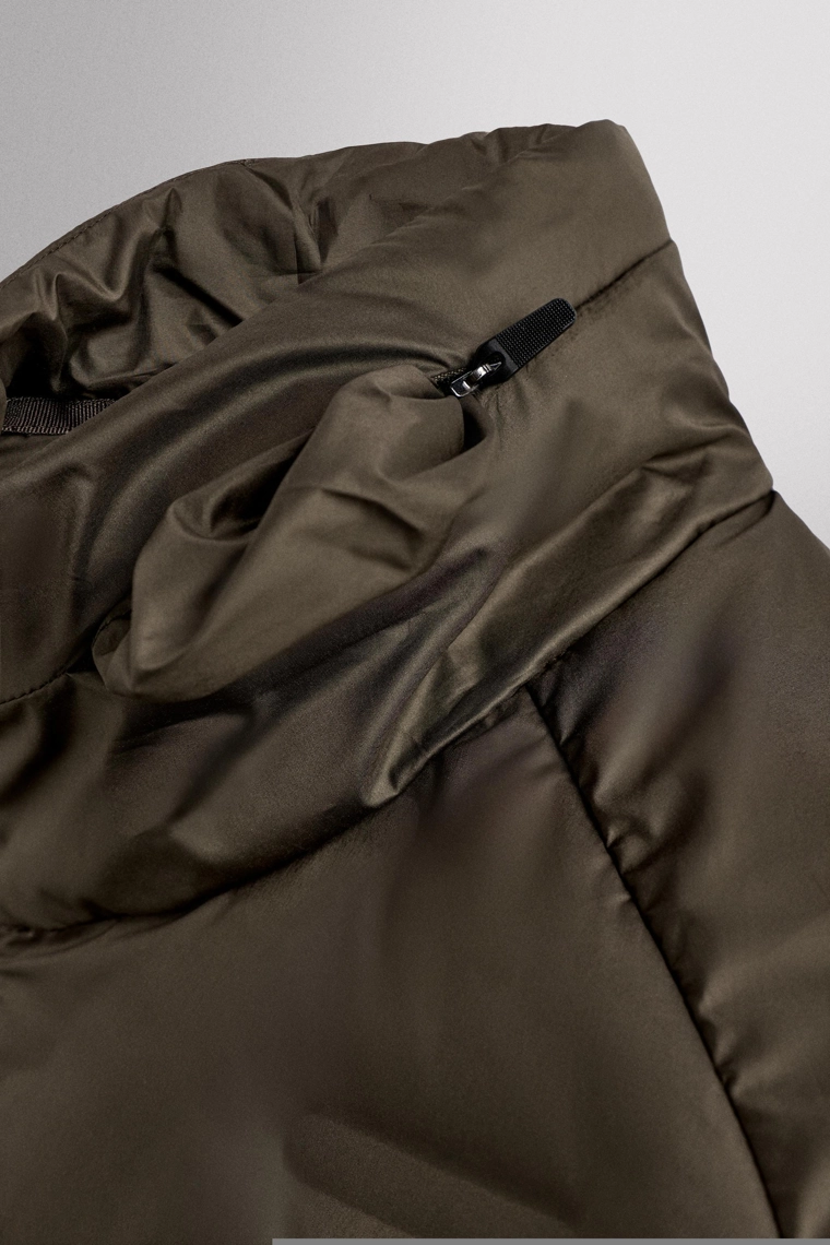 Спортивный пуховик running down blend