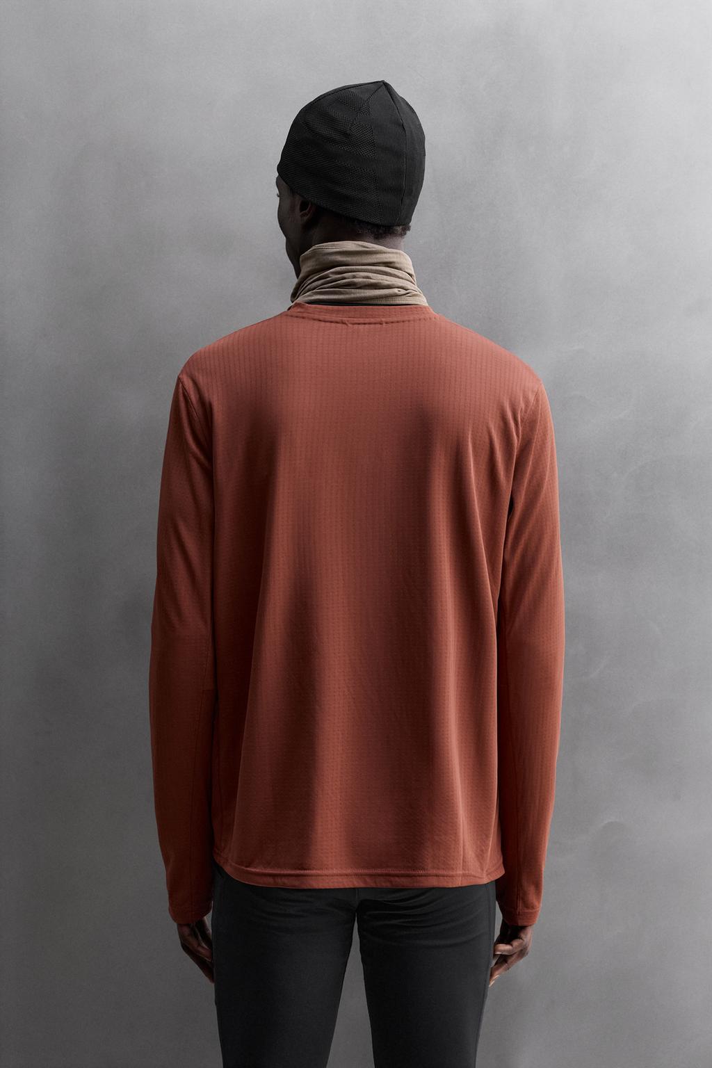 ФУТБОЛКА ДЛЯ БЕГА С ДЛИННЫМ РУКАВОМ