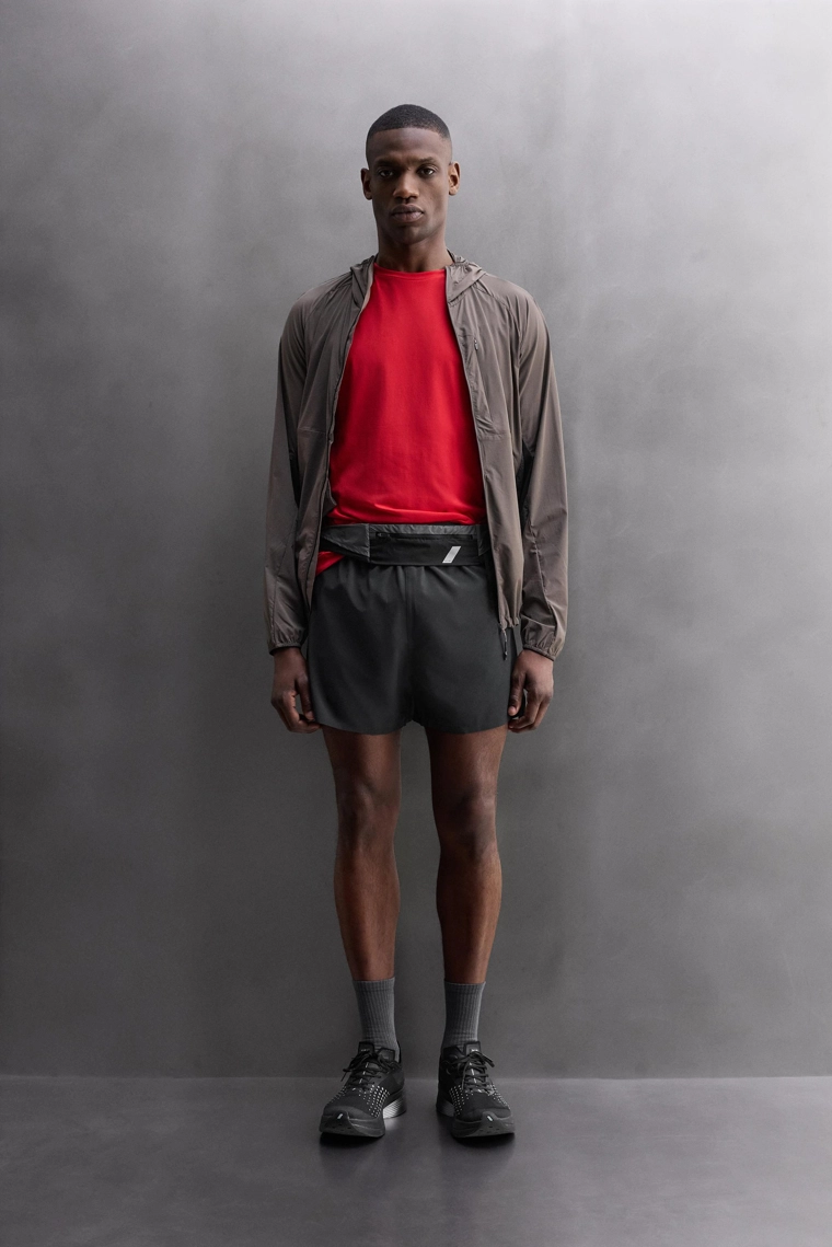 Шорты для бега в стиле цветных блоков