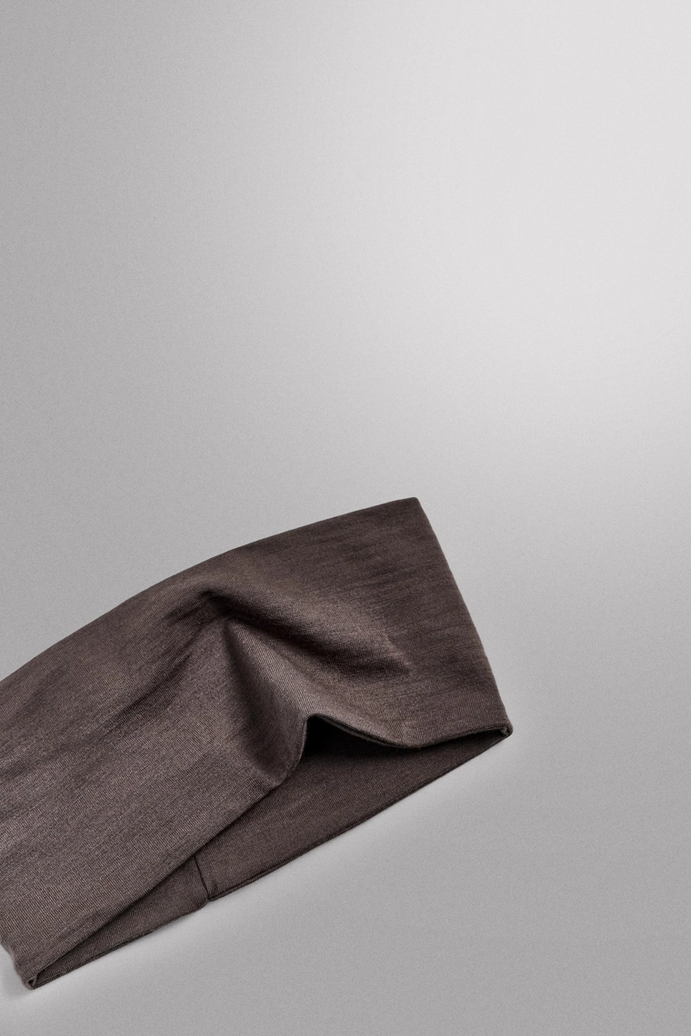 Эластичная спортивная повязка для головы из шерстяной смеси