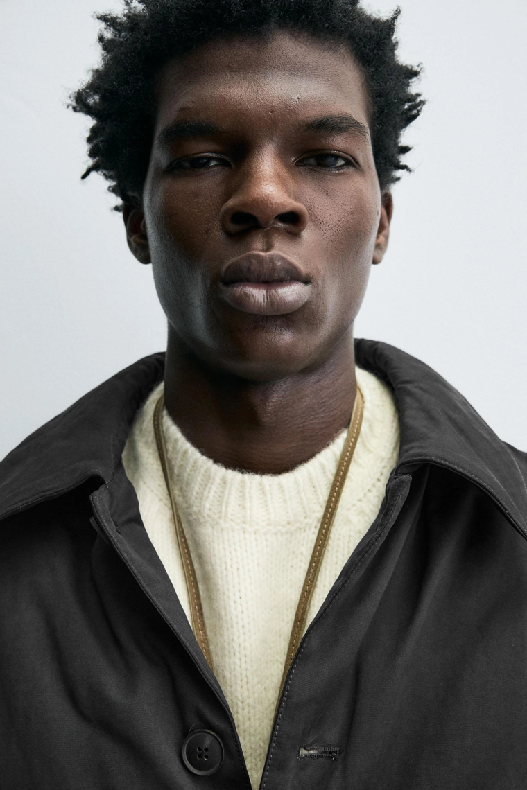 Укороченный пуховик с курткой