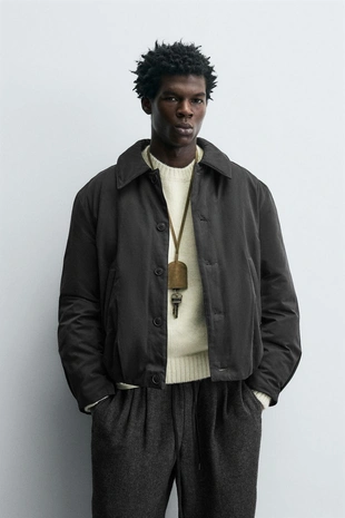 Укороченная стеганая куртка- Заказать в России