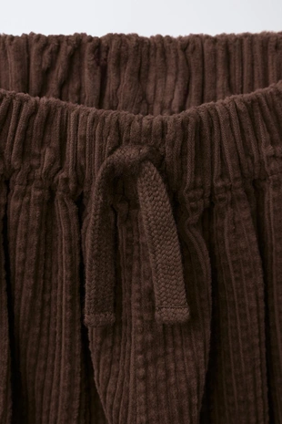 Вельветовые брюки-бомбашки- Заказать в России