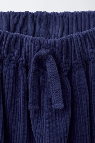 Брюки-бомбашки из вельвета- Заказать в России