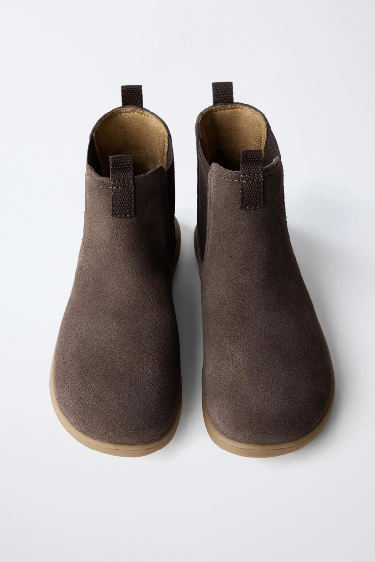 Ботинки из кожи barefoot