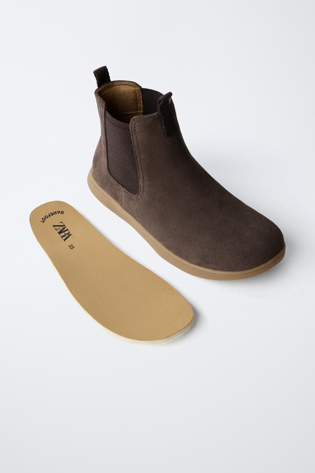 КОЖАНЫЕ БОТИНКИ BAREFOOT