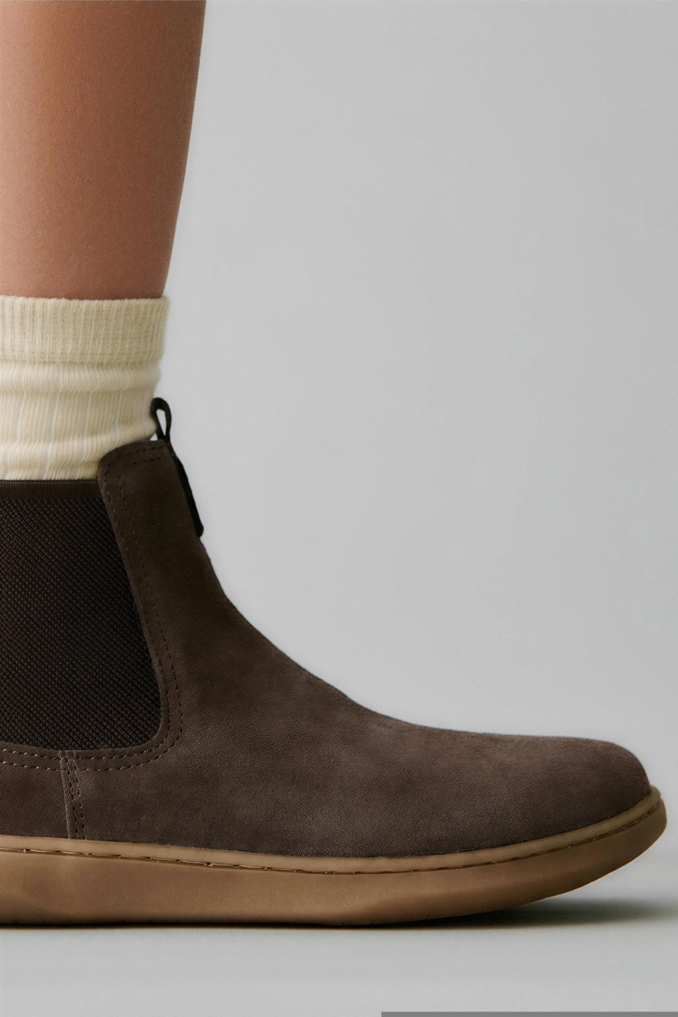 Ботинки из кожи barefoot