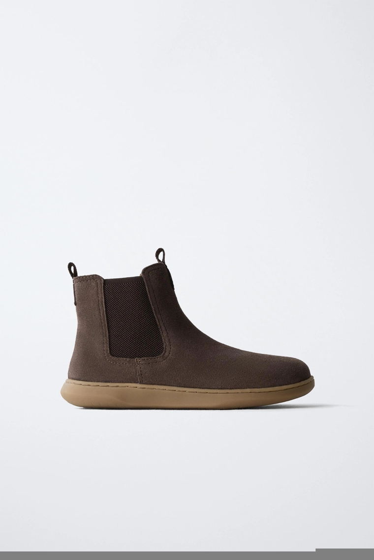 Ботинки из кожи barefoot