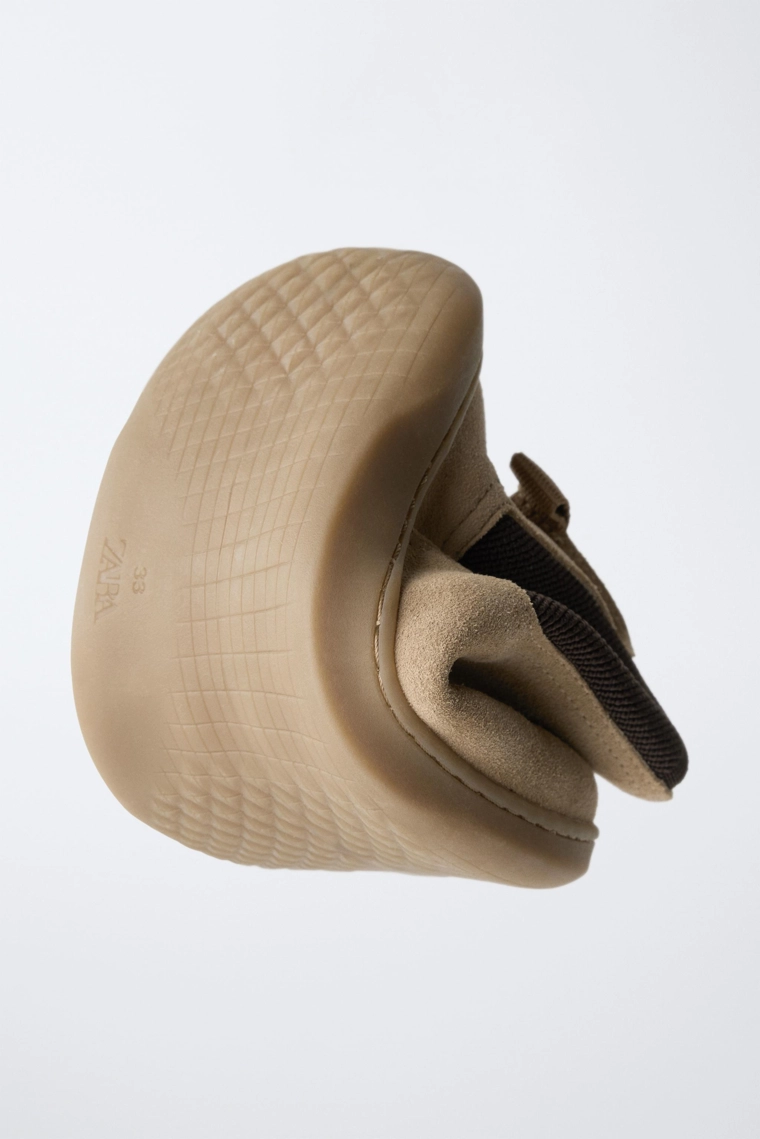 Ботинки из кожи barefoot