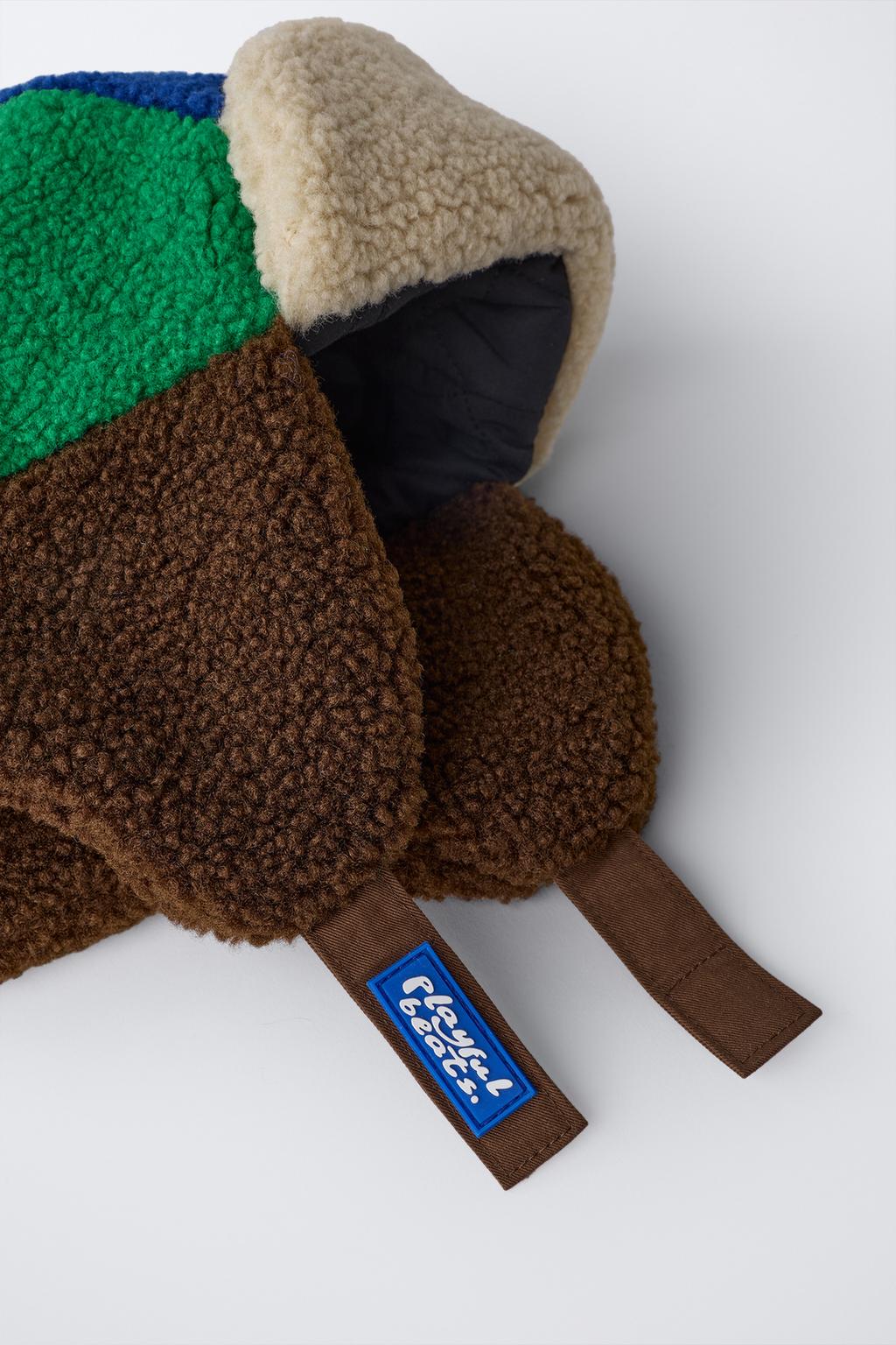 Многоцветная фальшивая овчина на ободке