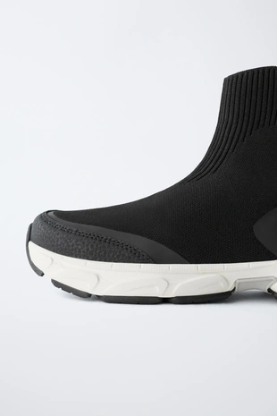 Высокие кроссовки-носки- Заказать в России