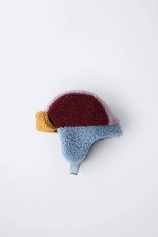 Многоцветная головная повязка из искусственного меха- Заказать в России