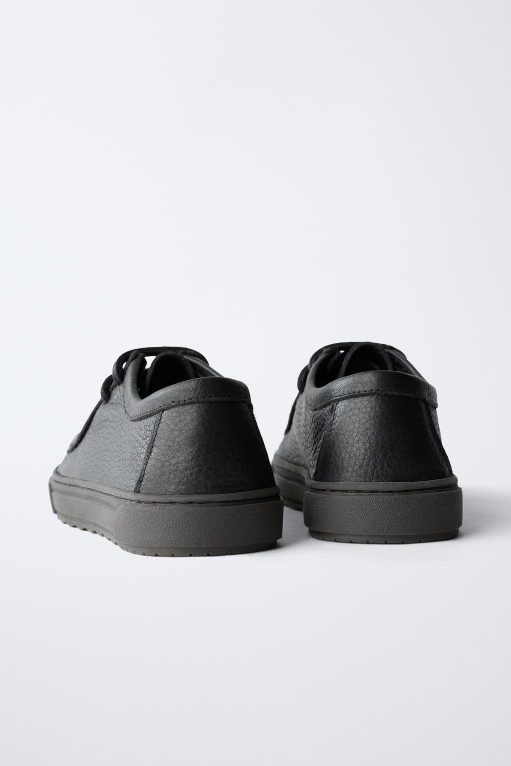 КОЖАНЫЕ ТУФЛИ С ОТОРОЧКОЙ