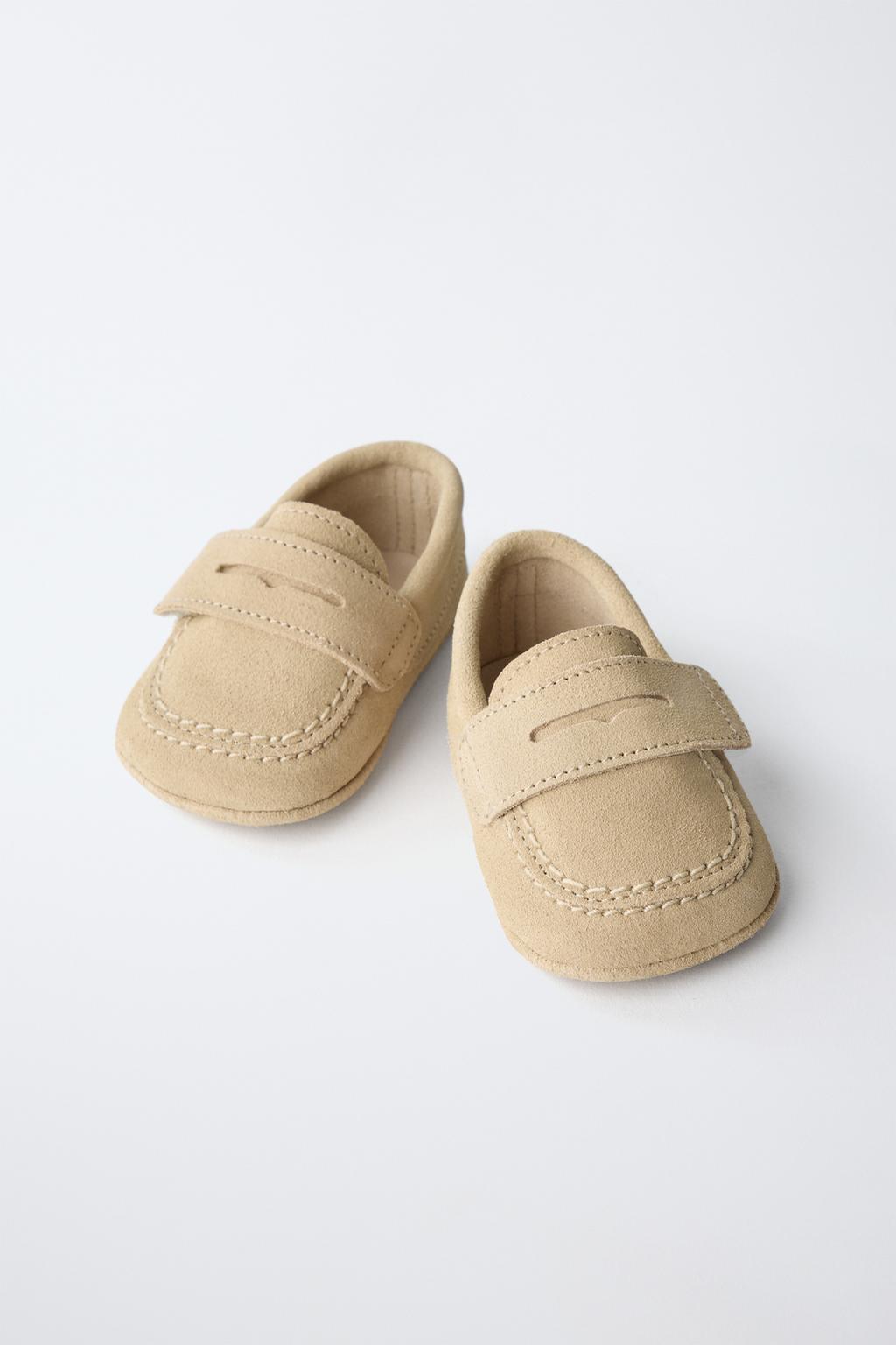 Лоферы из кожи