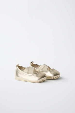 Туфли балетки из кожи- Заказать в России