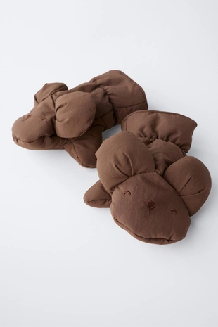 Нейлоновые варежки «ушки»- Заказать в России