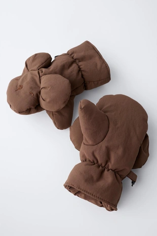 Нейлоновые варежки «ушки»- Заказать в России