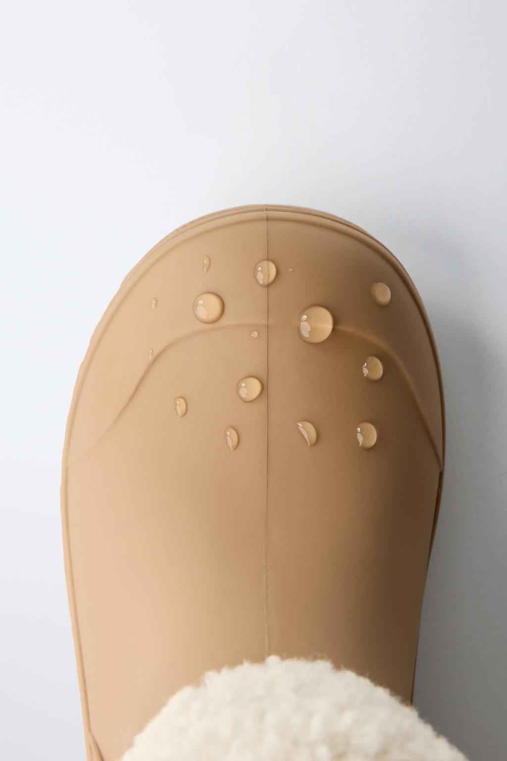 БОТИНКИ ИЗ ИСКУССТВЕННОЙ ОВЧИНЫ