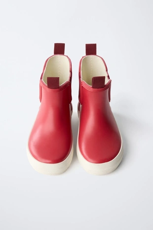 Ботинки с эластичными деталями- Заказать в России