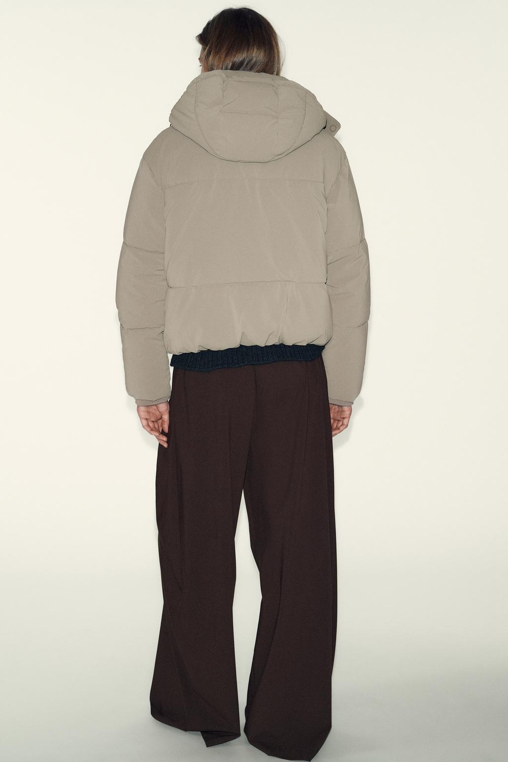 КОРОТКИЙ АНОРАК С КАПЮШОНОМ WATER REPELLENT WINDPROOF