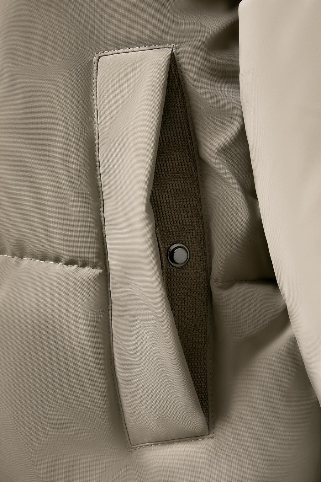 КОРОТКИЙ АНОРАК С КАПЮШОНОМ WATER REPELLENT WINDPROOF