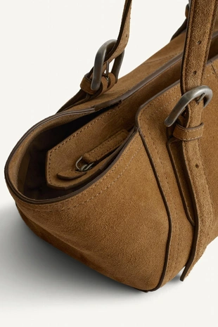 Кожаная сумка через плечо- Заказать в России