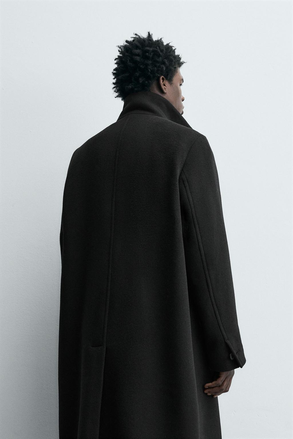 ДЛИННОЕ ПАЛЬТО С ШЕРСТЬЮ