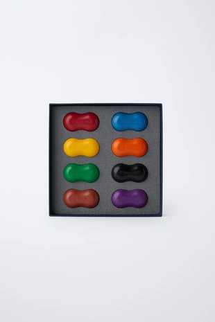 Набор из восьми восковых мелков GOOBER ® PEANUT и книги для рисования- Заказать в России