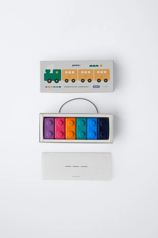 Набор из шести блоков мелков JUMBO GOOBER® и листов для рисования- Заказать в России