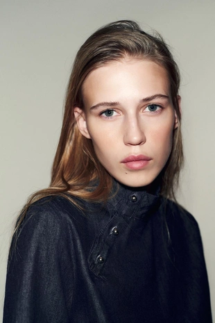 Джинсовая рубашка Z1975 с высоким воротником- Заказать в России