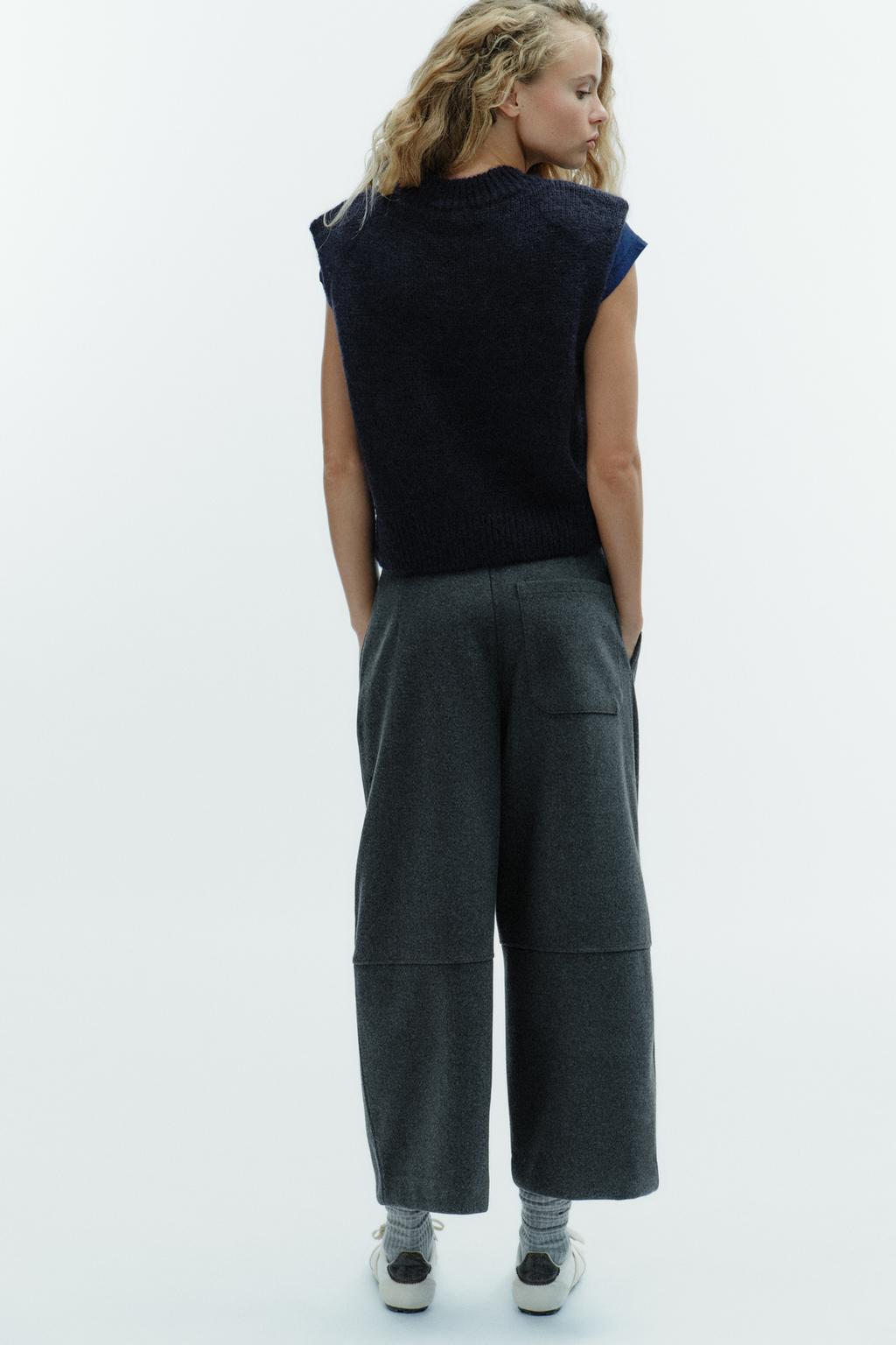 БРЮКИ BALLOON СО СКЛАДКАМИ