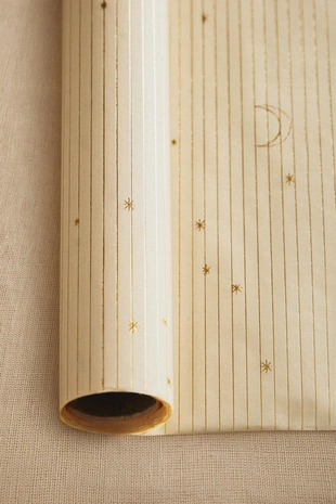 Блестящая звезда рождественская упаковочная бумага- Заказать в России