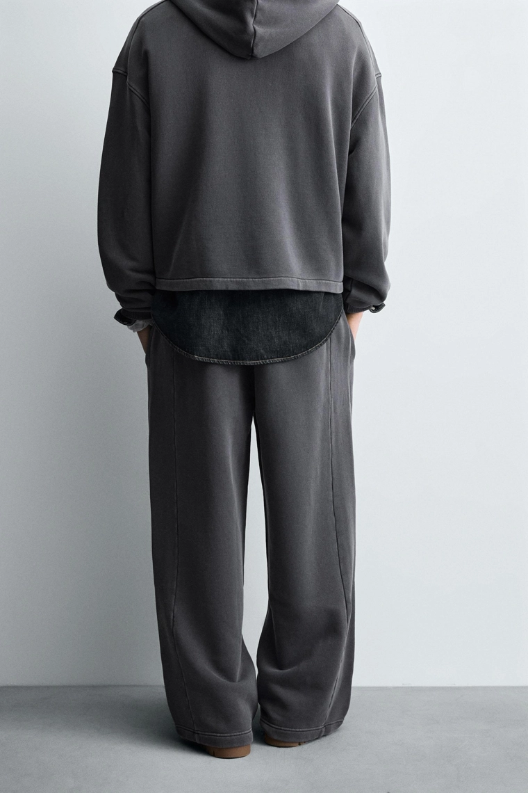 Джоггеры на резинке из хлопка