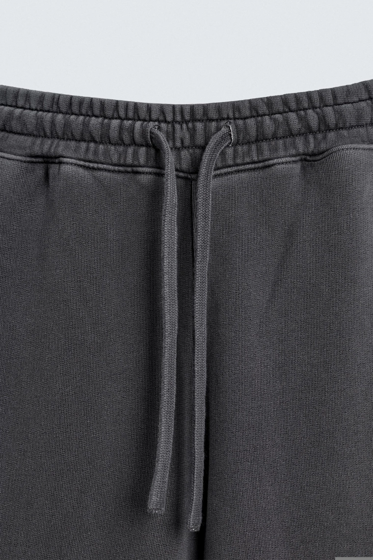 Джоггеры на резинке из хлопка