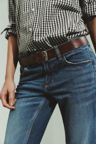 Джинсы TRF BOOTCUT с низкой посадкой и карманами- Заказать в России