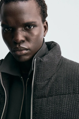 Стеганая куртка из вельвета- Заказать в России