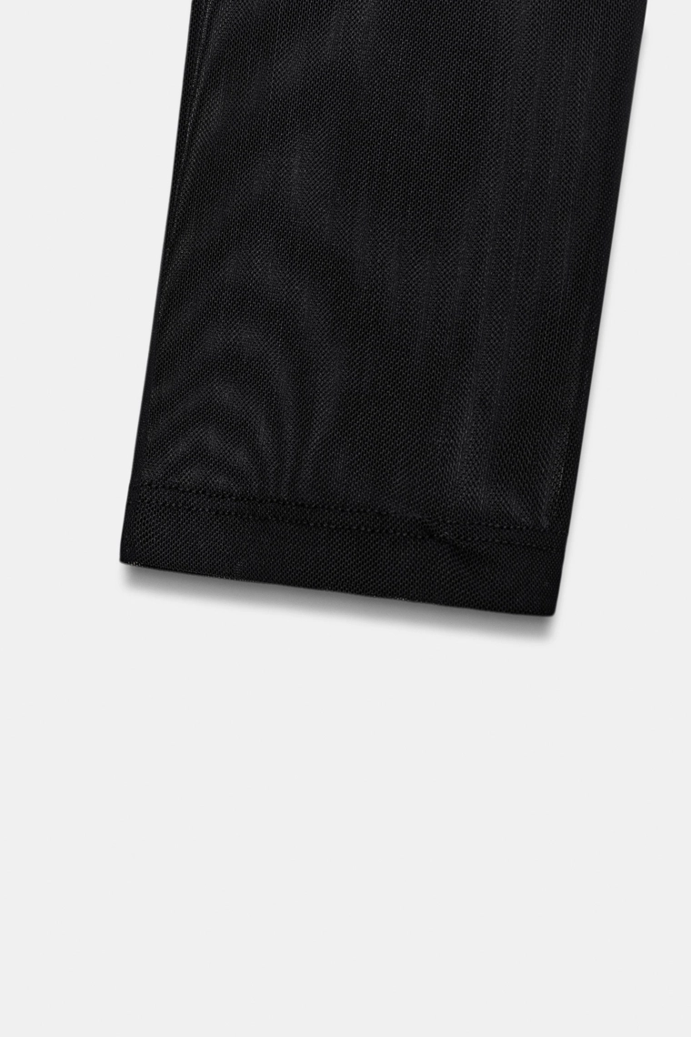 Тюлевый комбинированный боди