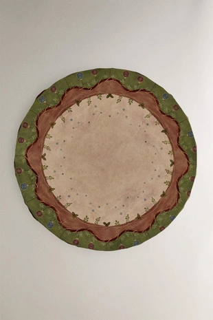 Хлопковый столовый скатерть с рождественским принтом- Заказать в России