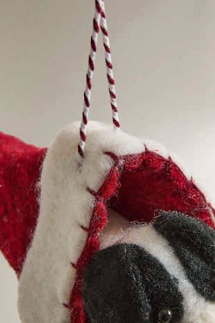 Гирлянда из фетра с собакой породы бордер-колли для ёлки- Заказать в России