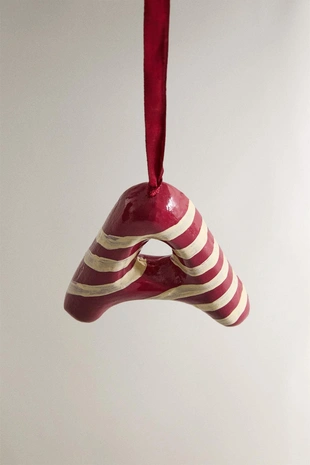 Рождественский декор елочного украшения буква A- Заказать в России