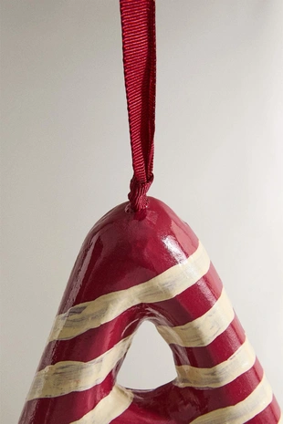 Рождественский декор елочного украшения буква A- Заказать в России