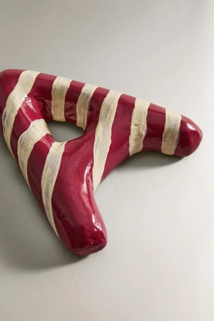 Рождественский декор елочного украшения буква A- Заказать в России