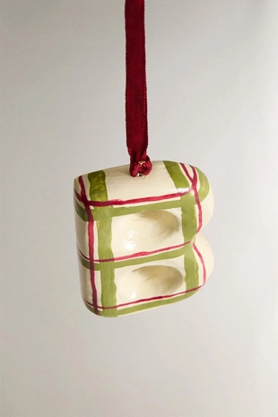 Рождественская игрушка для елки буква B- Заказать в России